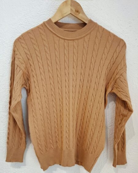 Sweater trenzado