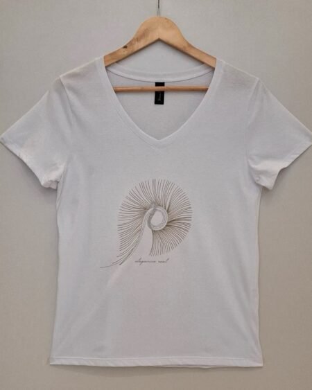 Remera V Pavo Real