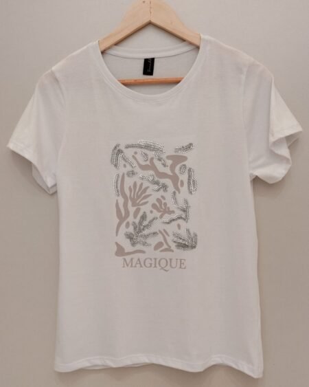 Remera escote redondo Magique
