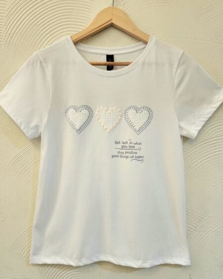 Remera O Corazón Red
